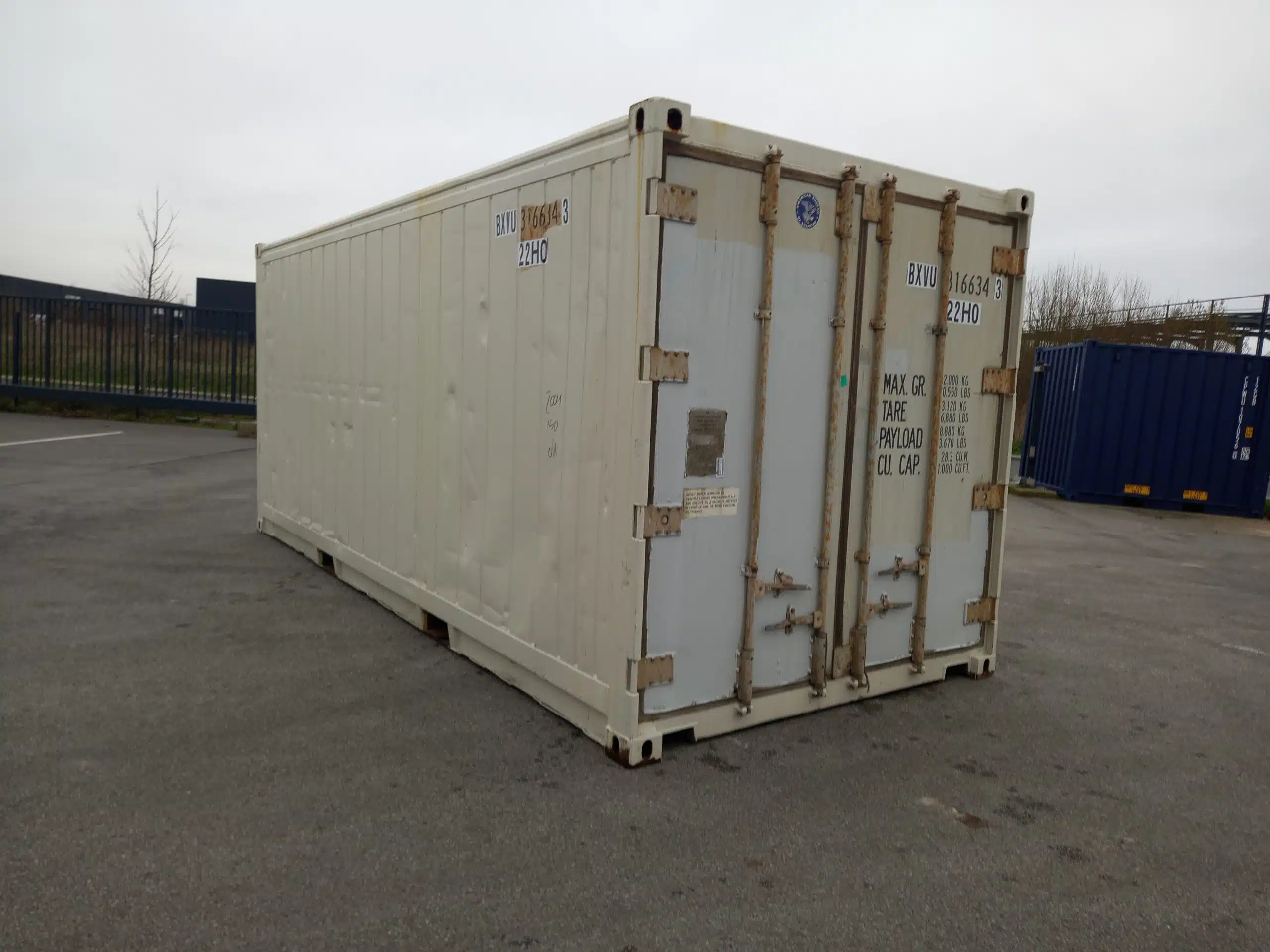 Conteneur 20 pieds isotherme – Stockage et transport sous température contrôlée