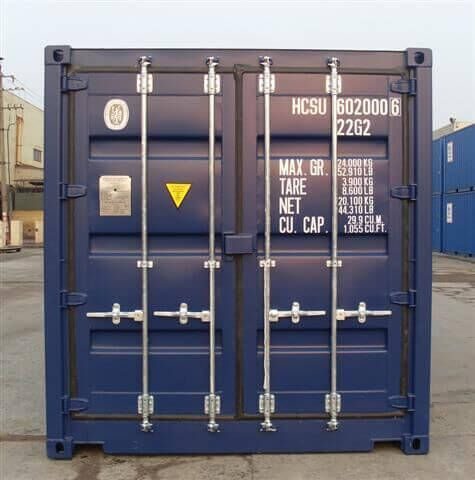 Conteneur maritime ouvert de 20 pieds (deux côtés)