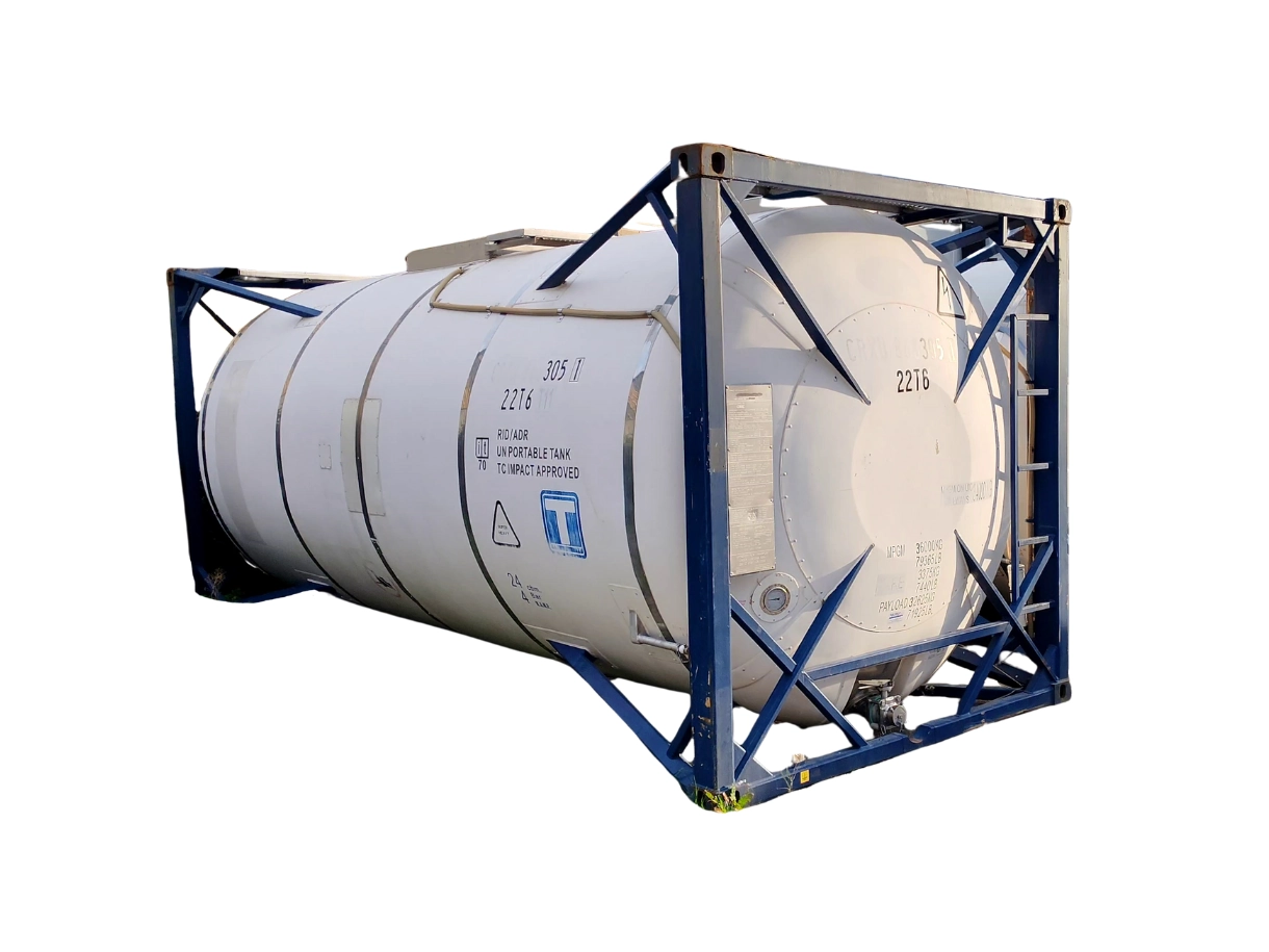 Container maritime Citerne Chimique d’occasion 20 pieds 24000 L
