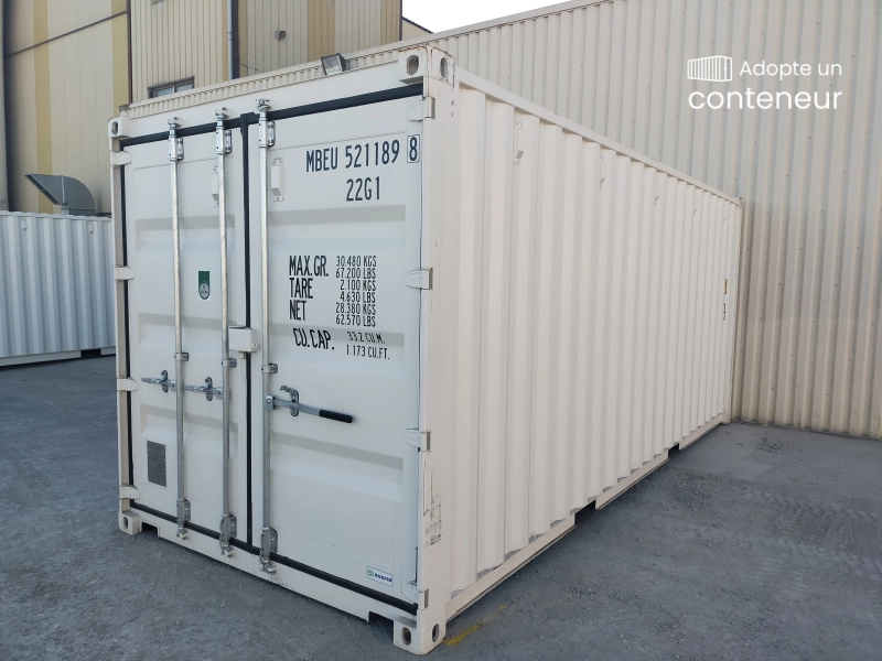 Container maritime 20 Pieds DRY PREMIER VOYAGE – Image 6