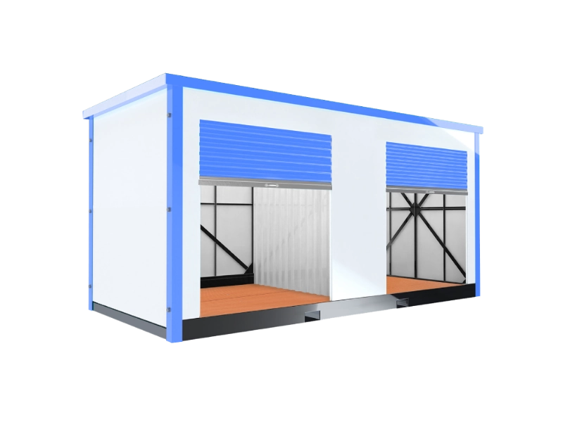 Conteneur durable polyvalent sécurisé.