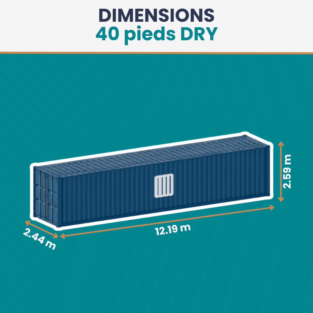 Conteneur 40 Pieds DRY – Image 4