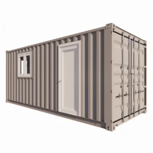 Salle de pause avec kitchenette 13 m² en container 20 pieds