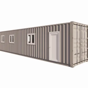 Bureau et salle de pause avec kitchenette 28 m² en container 40 pieds