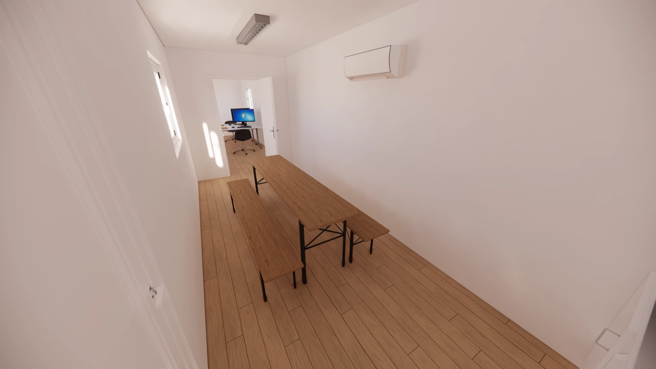 Bureau et salle de pause avec kitchenette 28 m² en container 40 pieds – Image 2