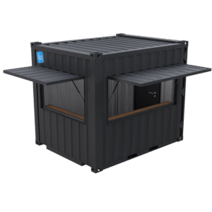 Snack Box 10 pieds (version “Dynamique”) – Container bar aménageable