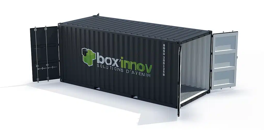 Container maritime 20 pieds dry double porte – Image 8