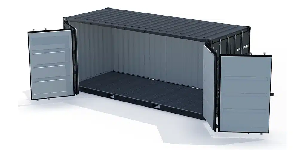 Container de stockage 20 pieds high cube