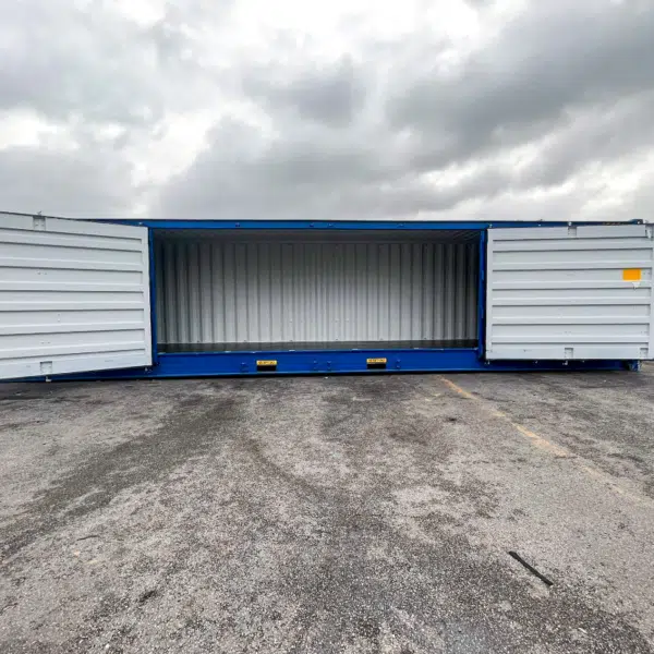 Container maritime 40 pieds high cube open side – Image 5