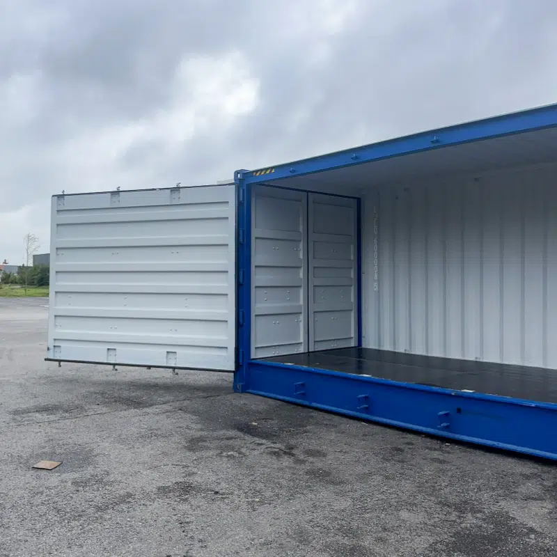 Container maritime 40 pieds high cube open side – Image 3