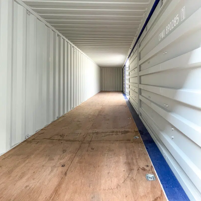 Container maritime 40 pieds high cube open side – Image 3