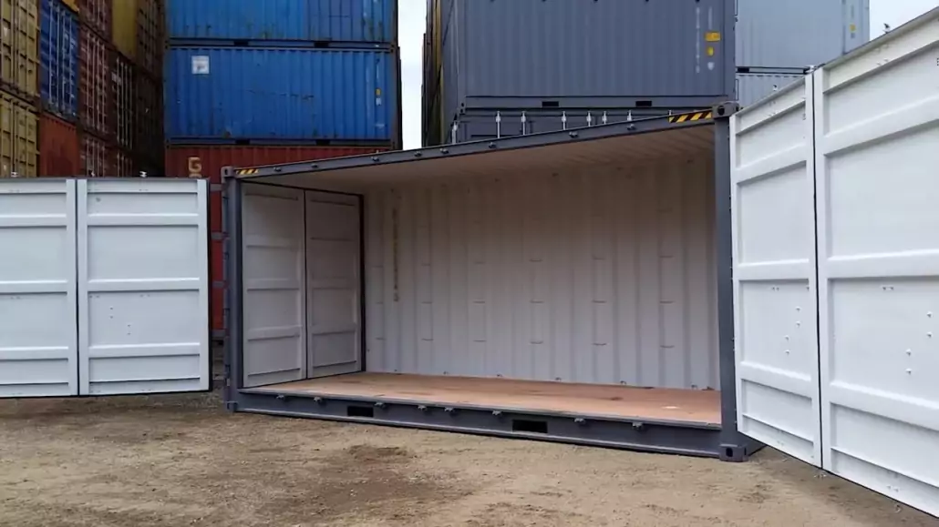 Container 20 pieds dry high cube open side – Image 2